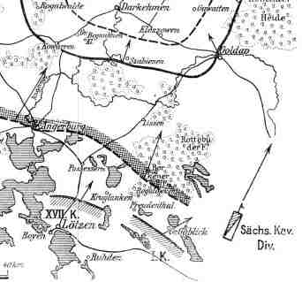 Schlacht bei Angerburg, 8.-11. Sep 14